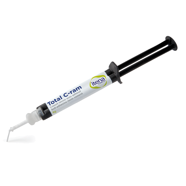 Itena TTCRAM-OD TotalC-Ram All-In-One Dental Cement Syringe Opaque 8gm Itena TTCRAM-OD TotalC-Ram All-In-One Dental Cement Syringe Opaque 8gm